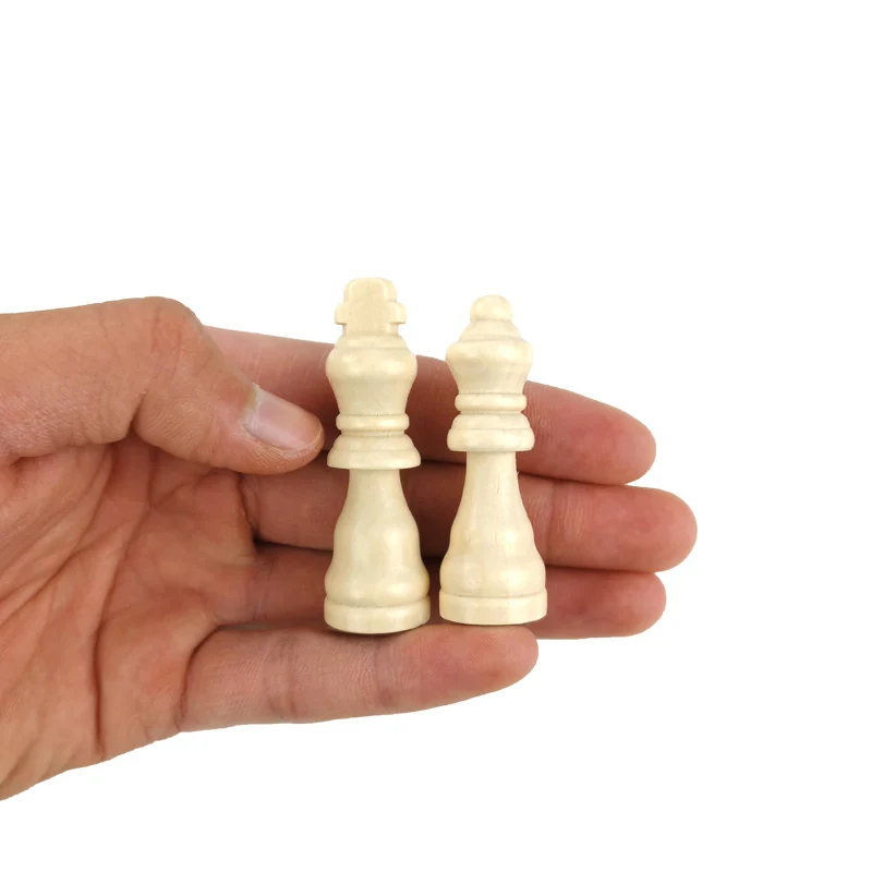 New Pattern Chess Pieces Wood Wood Coffee Table Professional Chess Board Family Games Chess Set Traditional Games Yernea image 6