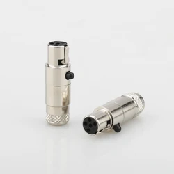 2pcs Audiocrast HP009 5 Pin Female Jack Mini XLR Audio Microphone Connector MIC Adapter Tini TA5F Q-G