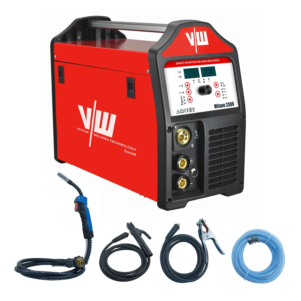 Mig Welder Synergy Control Gasless Arc MMA TIG MIG Functions Welding Machines 220V Accessories MIG MAG Welder