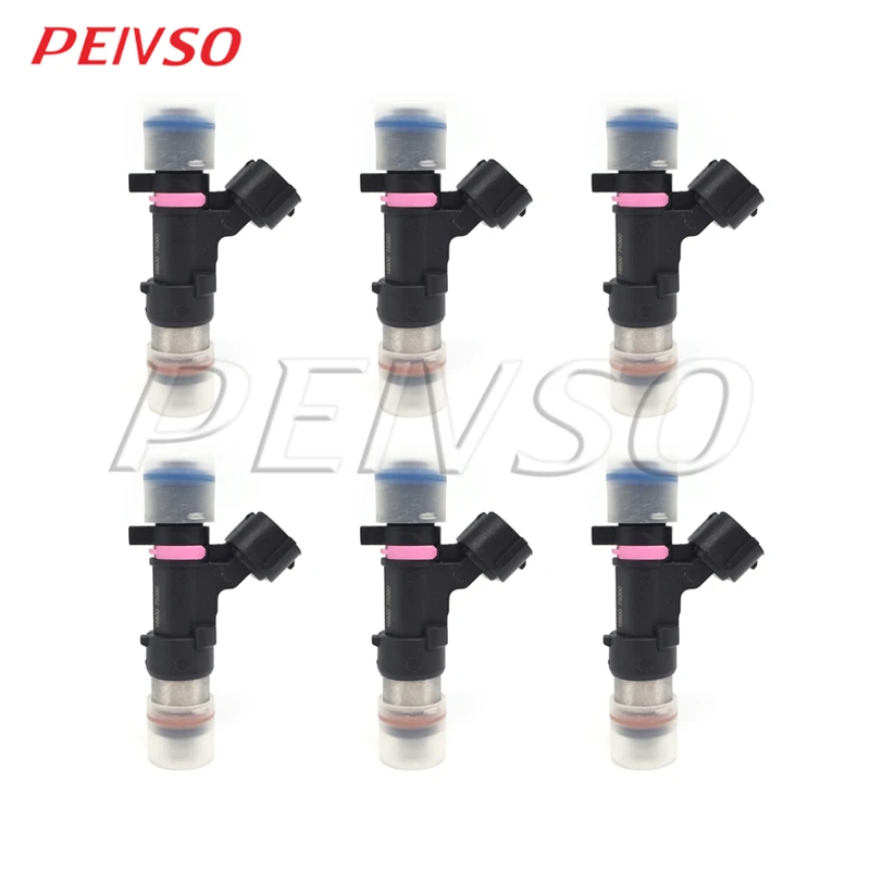 

PEIVSO 6pcs 16600-7S000 0280158007 Fuel Injector For NISSAN FRONTIER PATHFINDER 2009-2012 XTERRA 2009-2014 4.0L V6