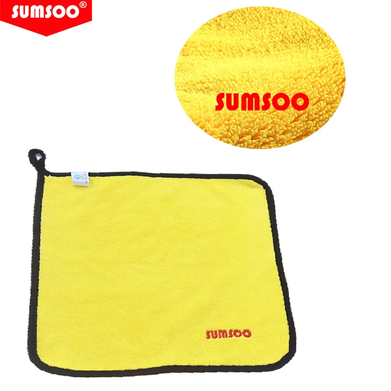 

genuine SUMSOO Extra Soft Car Wash Microfiber Towel Car Cleaning Drying Cloth Car Care Cloth Detailing Car WashTowel