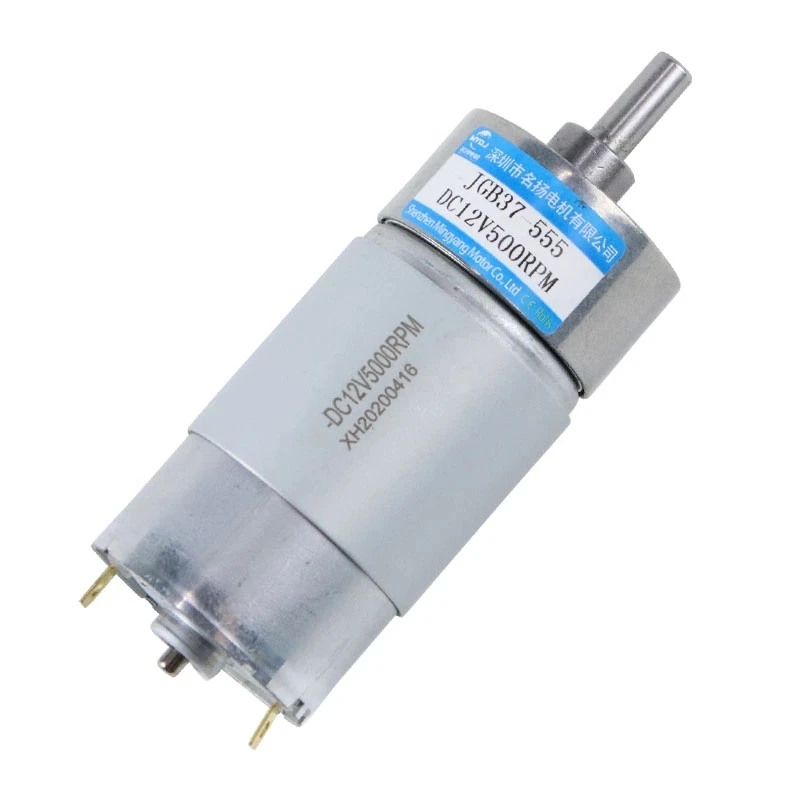 12V,24V,15Wモーター,JGB37-555 DC,調整可能なトルクギア,Cw CCw低速モーター