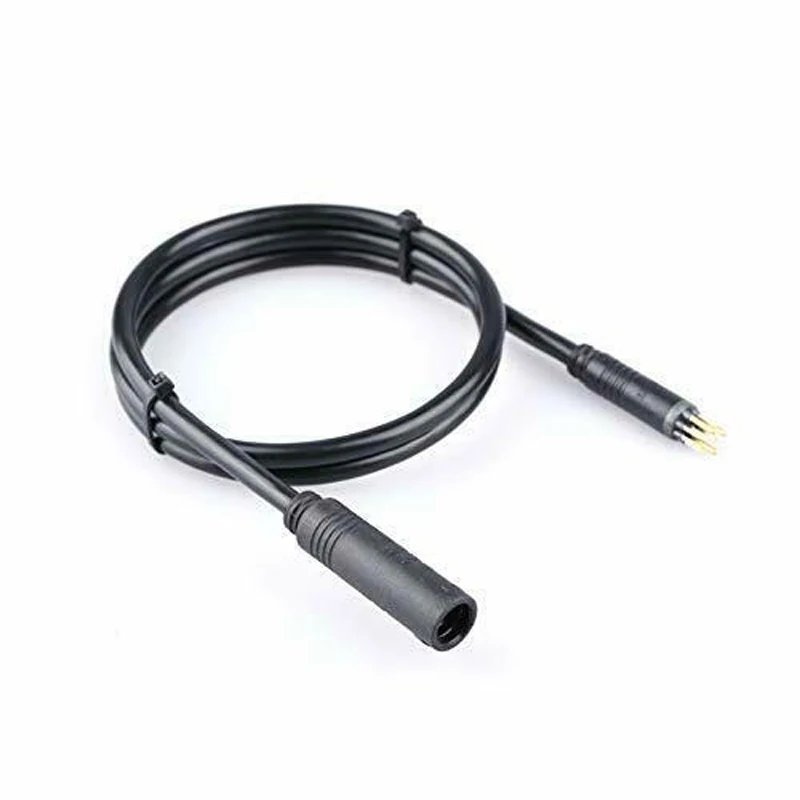 EBike Motor Extension Cable Connector Female To Male 65cm 9Pin Electric Bike Motor Cables For Electric Bikes E-Bike Accessory