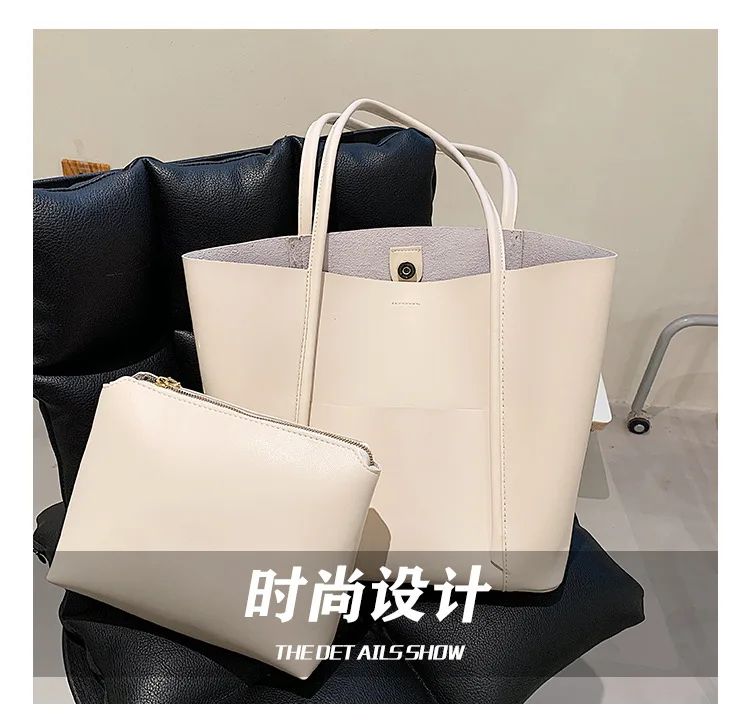 Women big totes Luxury brand design Female Handbags large capacity composige bags High capacity PU Leather ladies hand bag khaki