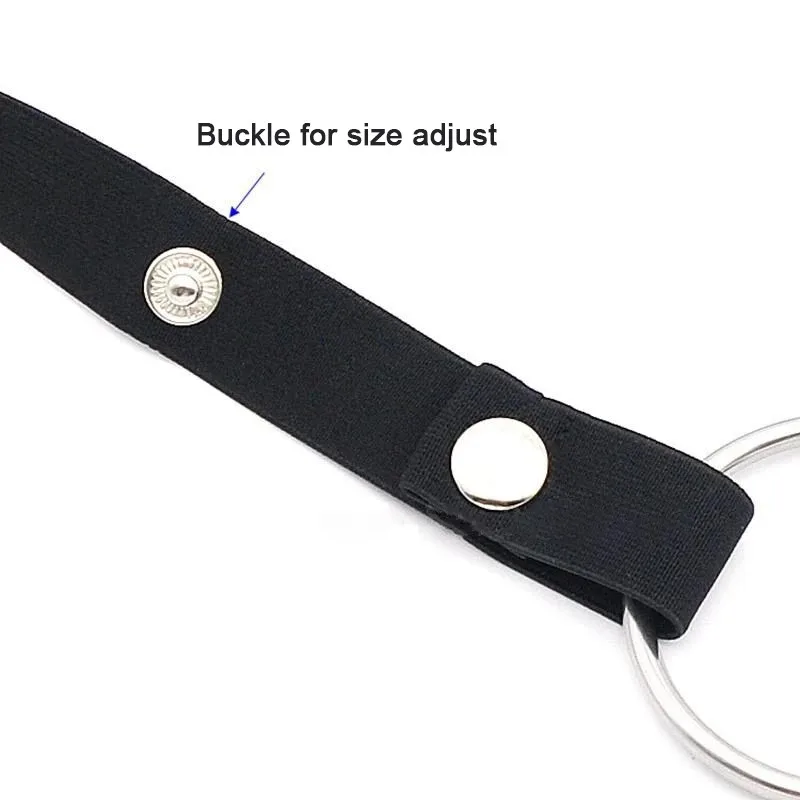 Elastic belt for chastity cage, Adjustable strap on male chastity device tied cock cage with ring sex toys for penis no cage.