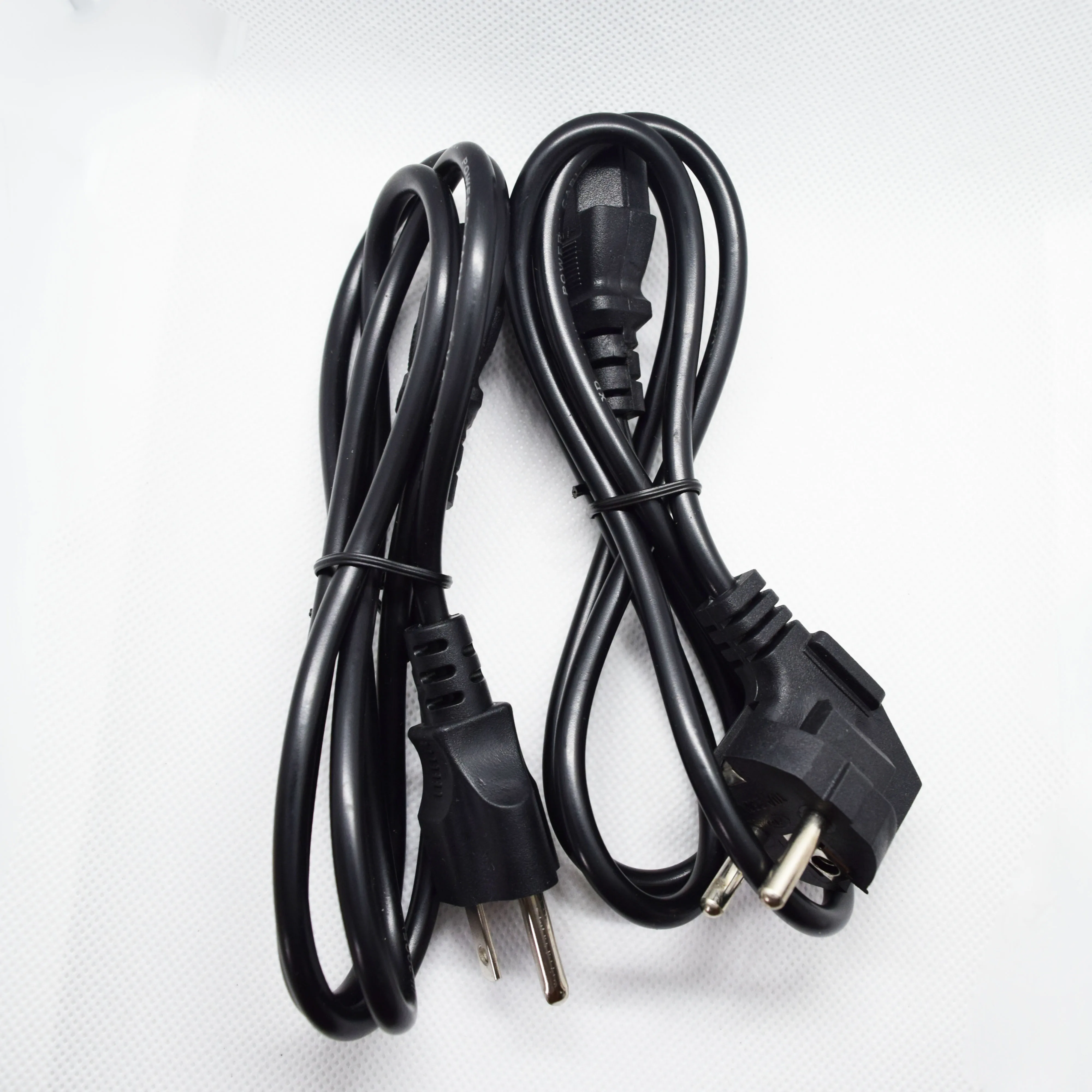 

1pcs 3 Prong US and EU Plug AC Power Cord Cable for Tattoo Power Supply Laptop PC Adapter Supply Power Cords