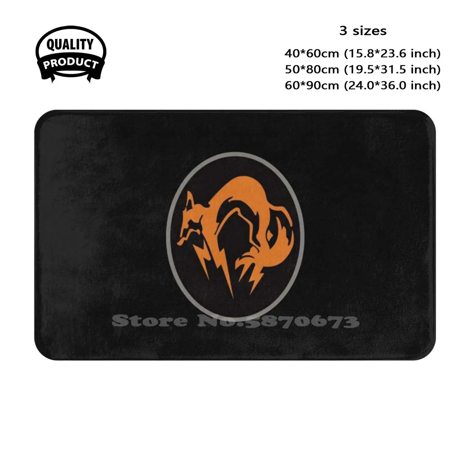 Kojima Productions Soft Cushion Home Carpet Door Mat Car Rug Death Stranding Hideo Kojima Productions Games Video Game Computer