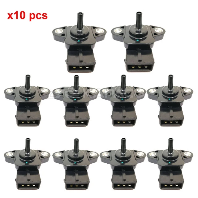 

10 Pieces Air Intake Pressure Sensor Turbo Boost Pressure MAP Sensor MR299300 For Mitsubishi Pajero Montero Sport L200