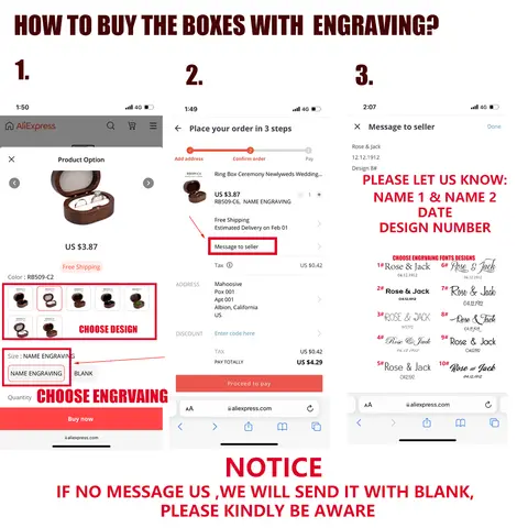 10 best sales लकड़ी का रिंग बॉक्स - №8