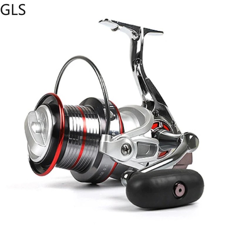 2023 New CTS 9000 10000 12000 Series Long shot Spinning Fishing Wheel Soft Rubber Grip 14+1BB 4.0:1 Gear ratio Fishing Coil