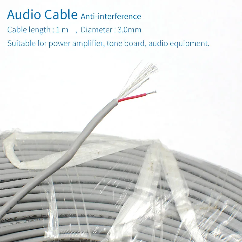 UNISIAN głośnik kabel przedłużający 2*0.3mm 2 pin Audio rdzeń ekranowane przewody dla domu/samochód/Stereo system Audio