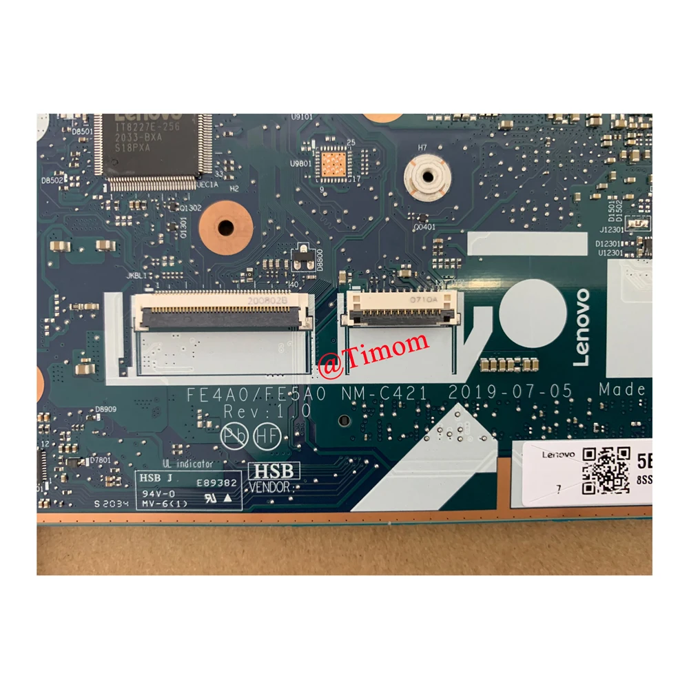 Imagem -05 - Fru 5b20s72318 Fe4a0 Fe5a0 Nm-c421 rd Rx640 Win I510210u Notebook Placa-mãe Independente para Lenovo s3 Gen2 E15 E14 Portátil