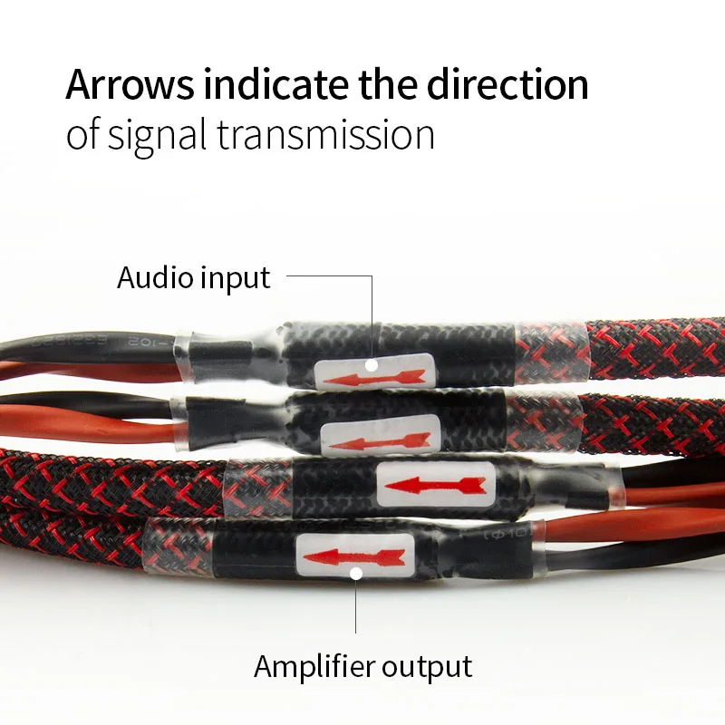 TOJazz L-4S8F haut-parleur câble 1 paire ODavid audio câble HI-FI haut de gamme amplificateur haut-parleur câble gels câble de prise