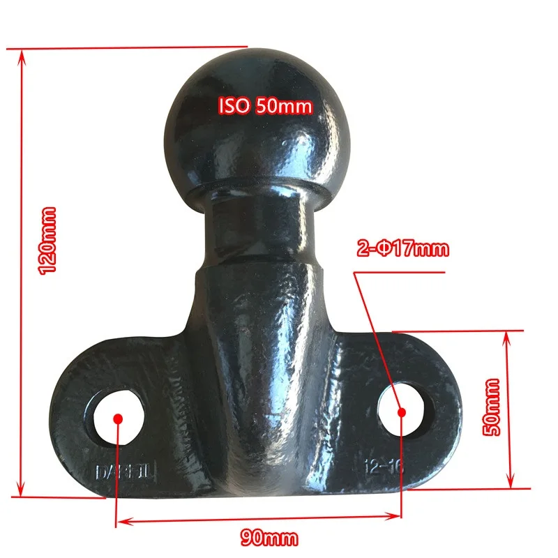 Ego 50mm forged hitchball towball gooseneck hitch ball trailer parts