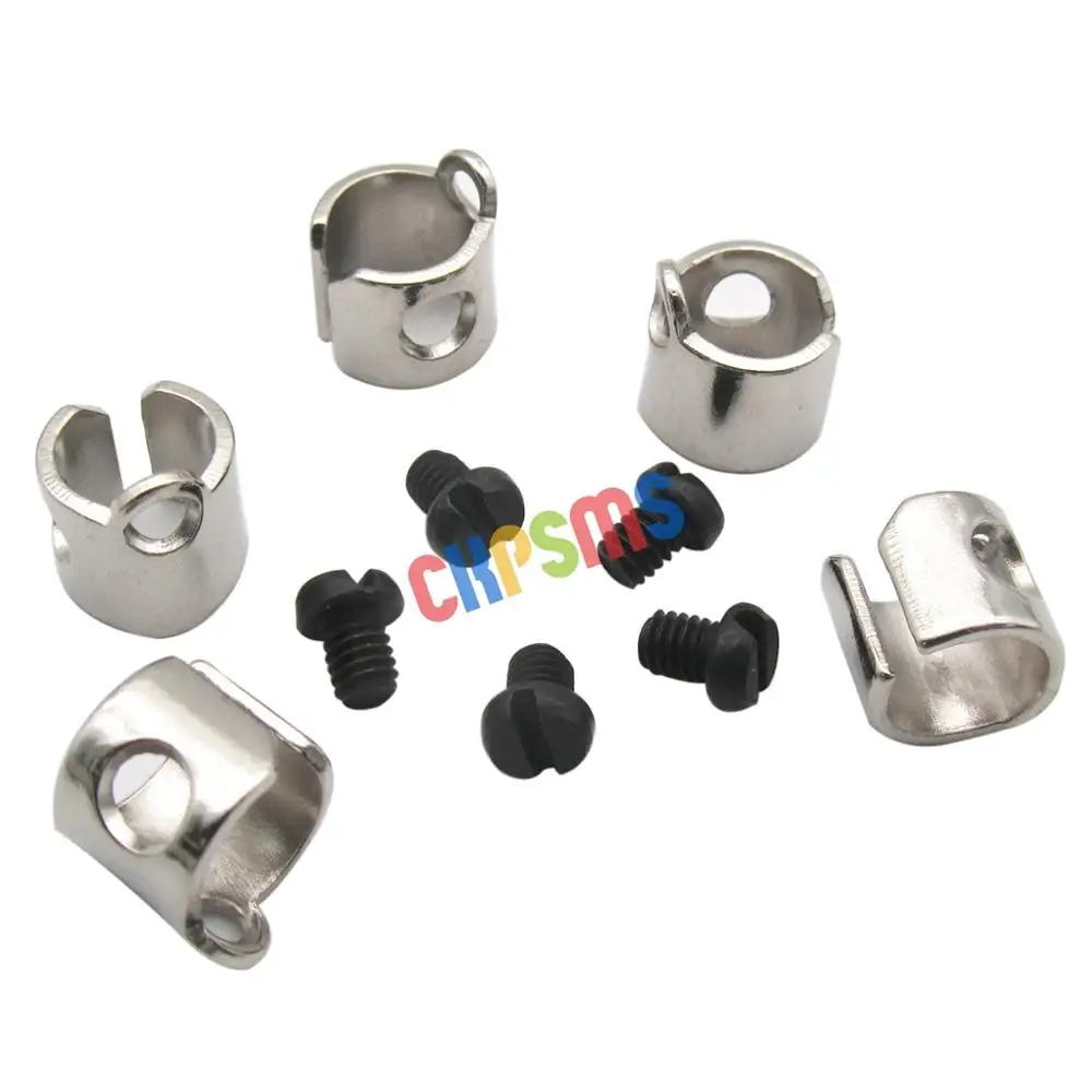 5Sets  #SS-7080510-TP+229-06309  THREAD GUIDES AND NEEDLE FIXED SCREWS FOR JUKI DDL -555 ,DDL-5550,DDL-8300