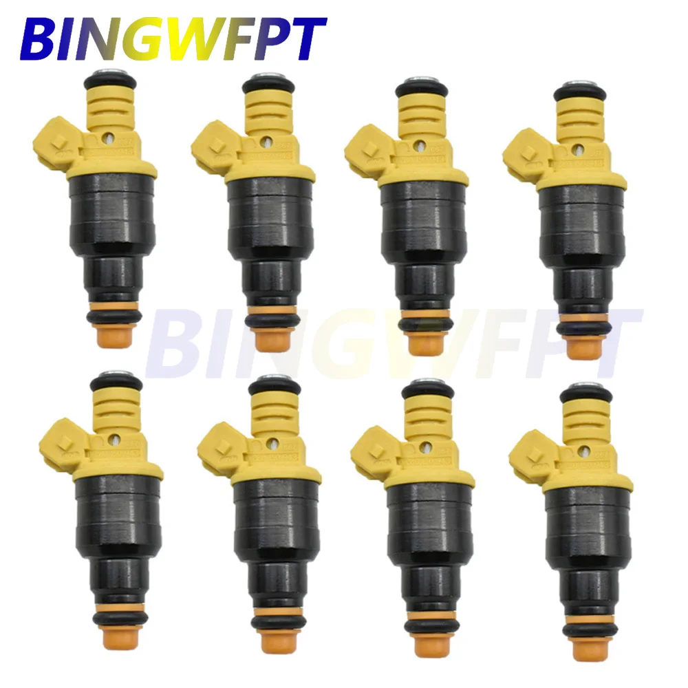 

8PCS Flow Fuel Injector 0280150943 For Ford 4.6L 5.0L 5.4L 5.8L Mustang Lincoln Mercury 0280150556 0280150939