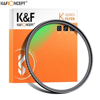 K&F CONCEPT UV フィルターレンズ MC ウルトラスリム光学系マルチコーティング保護付き 37mm 49mm 52mm 58mm 62mm 67mm 77mm 82mm