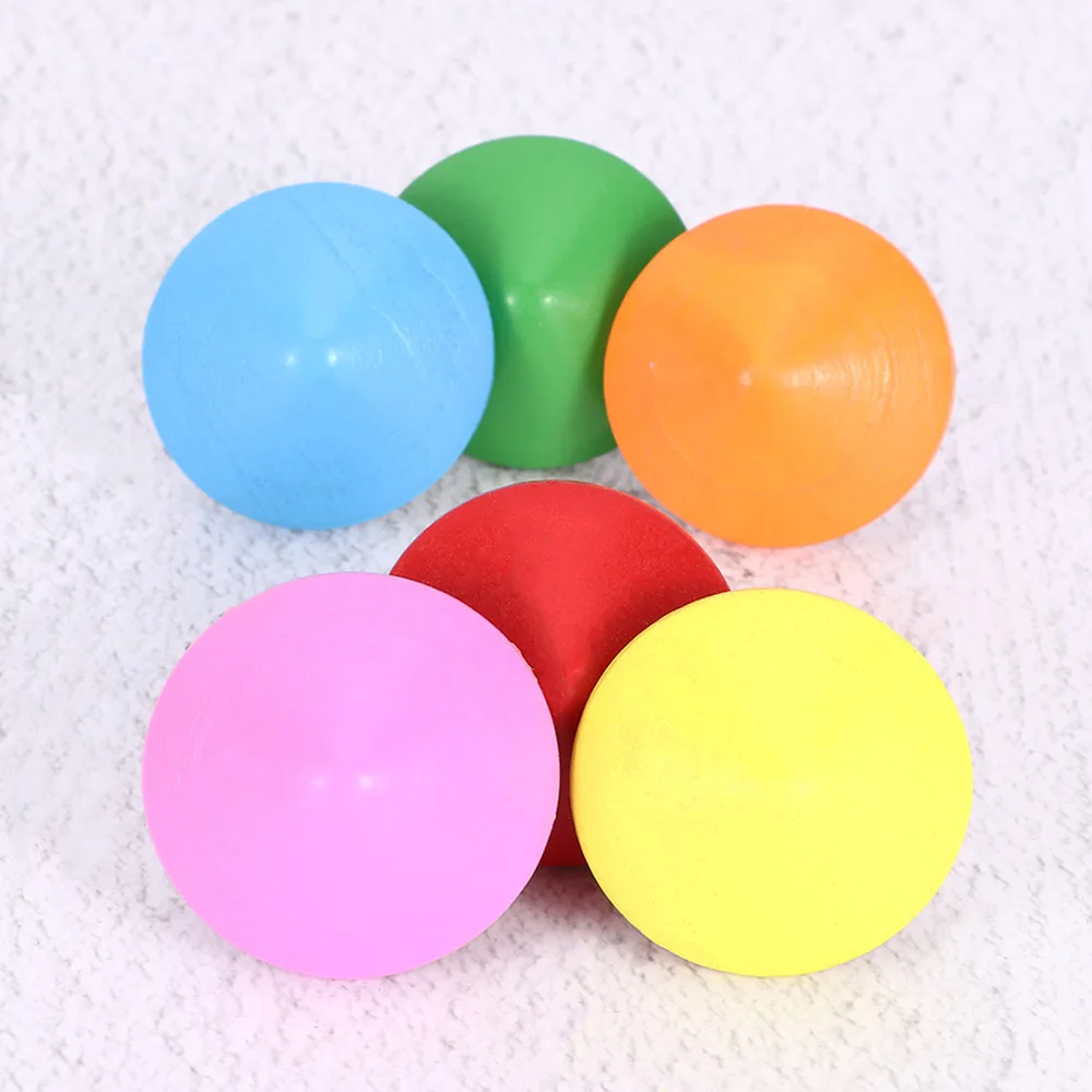 3Pcs Hot Sale Funny Spinning Top Multi-color Wooden Spinning Top Toys Children\'s Leisure Hand Spinning Toys For Kid Gift