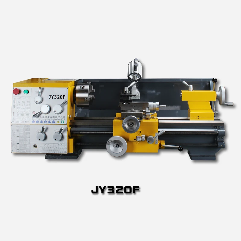 

JY320F Small Household Desktop Lathe Micro Woodworking Lathe Industrial Grade metal Lathe Full Gear Variable Speed Machine Tool