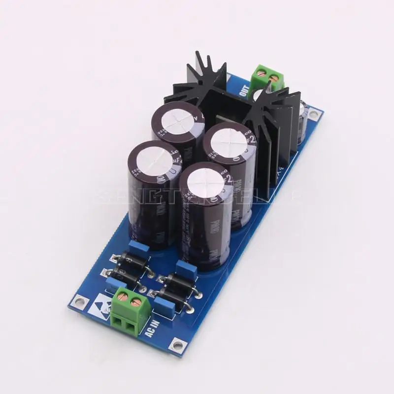 ประกอบ LT1084 High-Power Linear ปรับ DC Power Supply Board HIFI Linear PSU บอร์ด