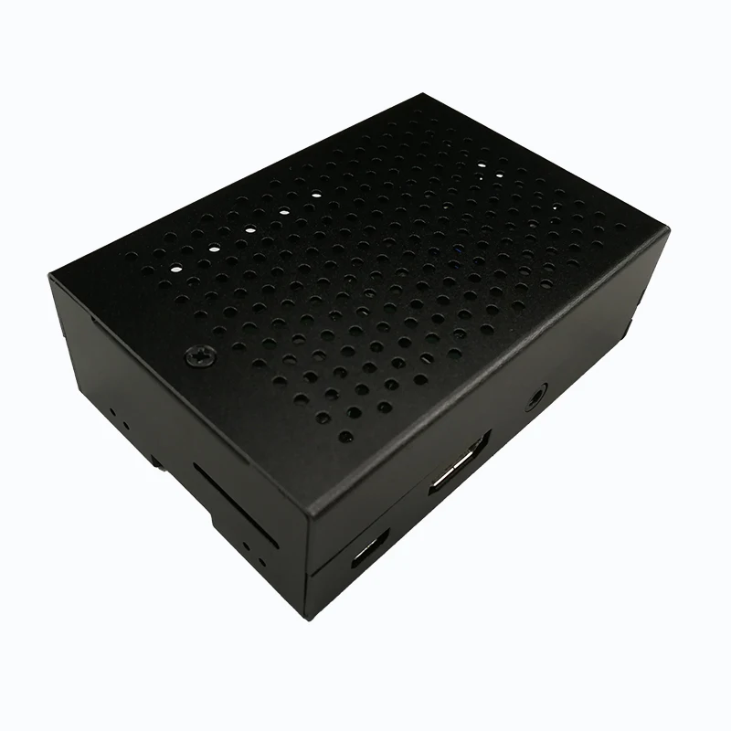Carcasa de Metal para Raspberry pi 3, carcasa de aleación de aluminio, modelo B