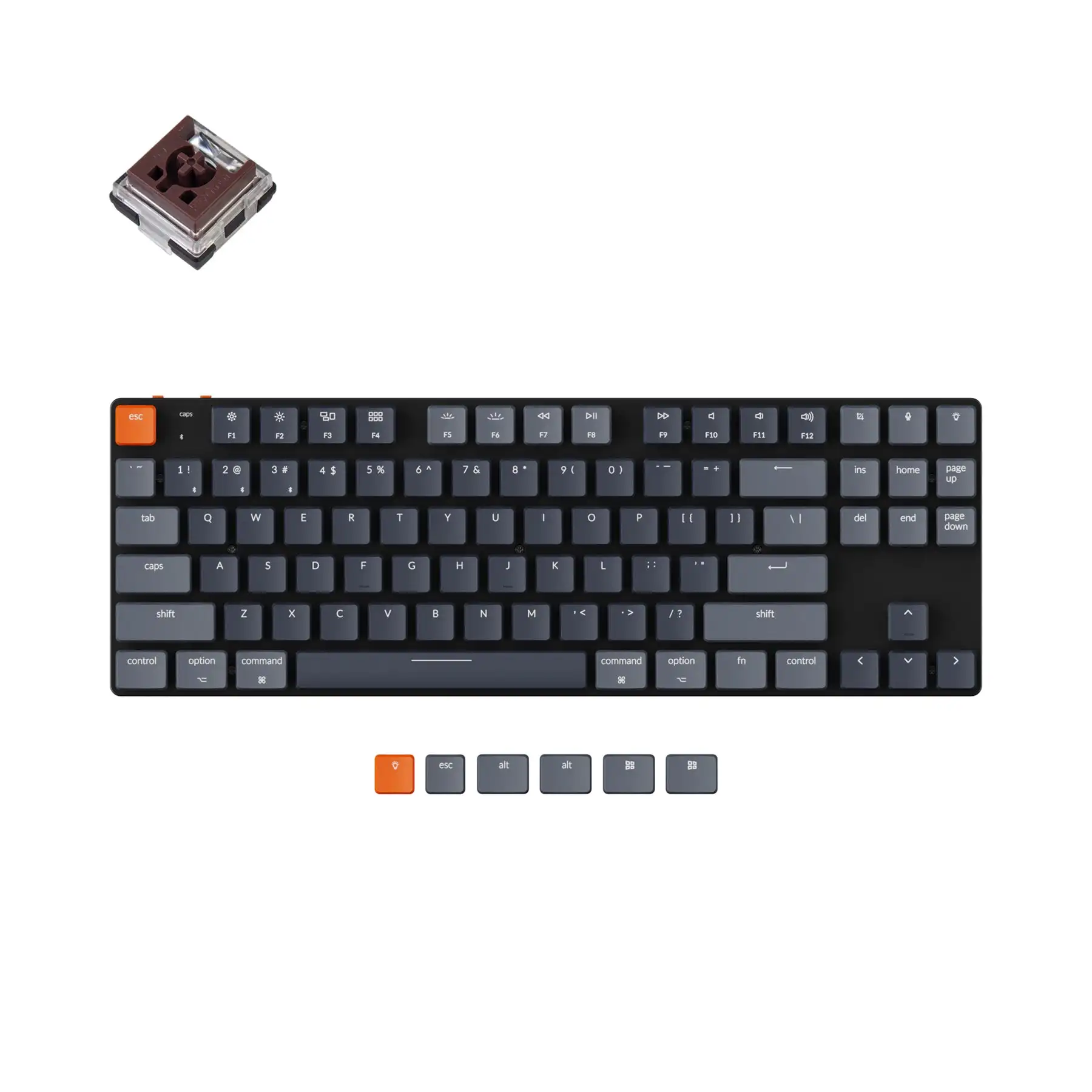 Keychron K1 White: The Ultimate Low-Profile Wireless Mechanical Keyboard for Mac and Windows Users?