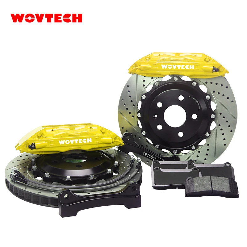 Aluminum Aolly Big Brake Calipers 370mm 380mm 390mm Drilled Stotted Discs for BMW E92 M3 18 19 20 inch Front Wheel