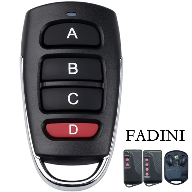 

FADINI Remote Control Replacement FADINI ASTRO-43/2 ASTRO-43/4 ASTRO-43-2T Garage Door Command Gate Opener 433mhz Fixed Code NEW