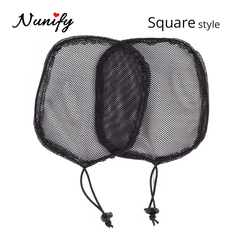 Nunify 1-5Pcs/Lot High Quality Hair Net For Make Ponytail Beautiful Woman Hair Tool Ponytail Afro Bun Wig Caps Hairnets