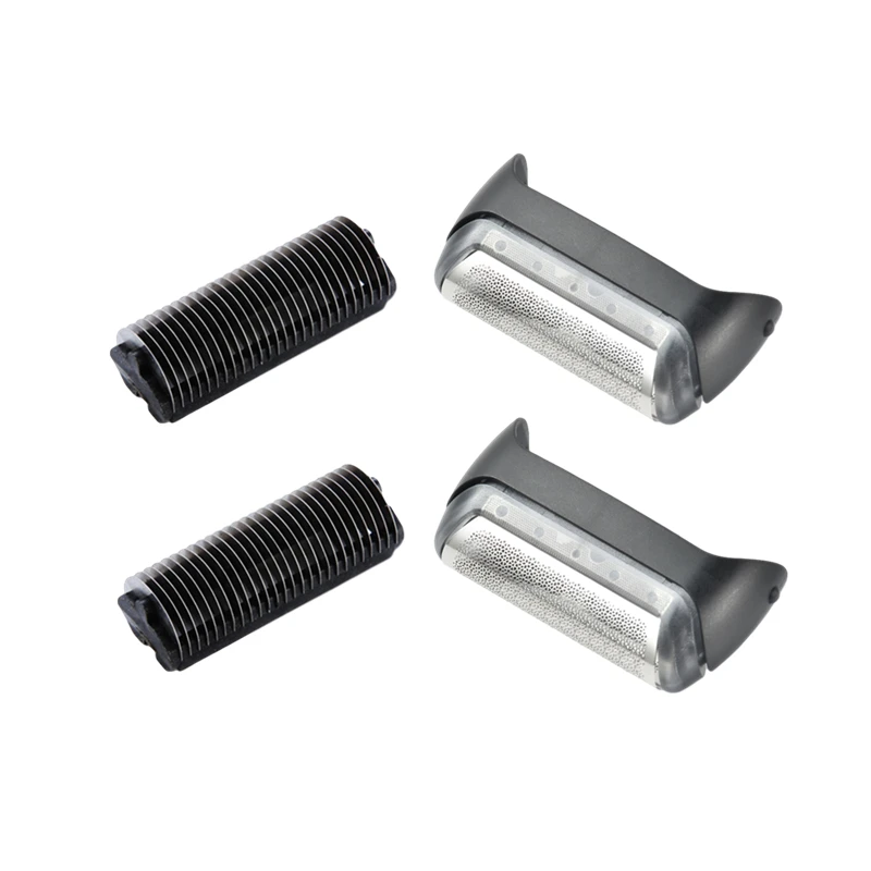 Free Shipping Shaver 2 Foil & 2 Cutter Head For BRAUN 10B 1000 Series 1 170 180 190 1715 1735 1775 Z20 Z30 Z40 Z50 2776