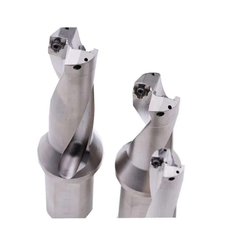 U Drill 2D 3D 4D 5D WC Series CNC Lathe Indexable Drilling Bit 14mm- 40mm Depth, Machinery Drilling Tool Metal Fast Drill, SANAI