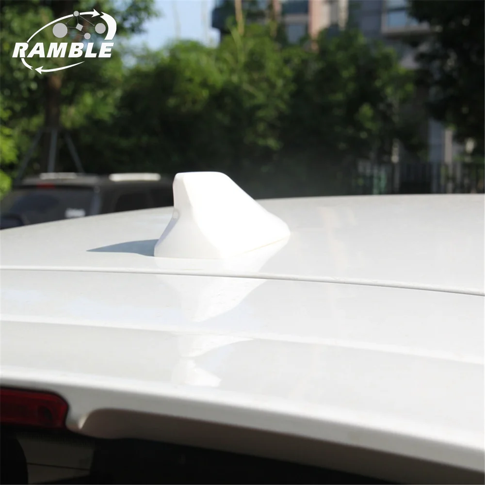 

Ramble Brand NEW Shark Fin Antenna for Honda CRV XRV VEZEL Car Roof Aerial Waterproof Radio Signal FM Amplifier Signal For SUV