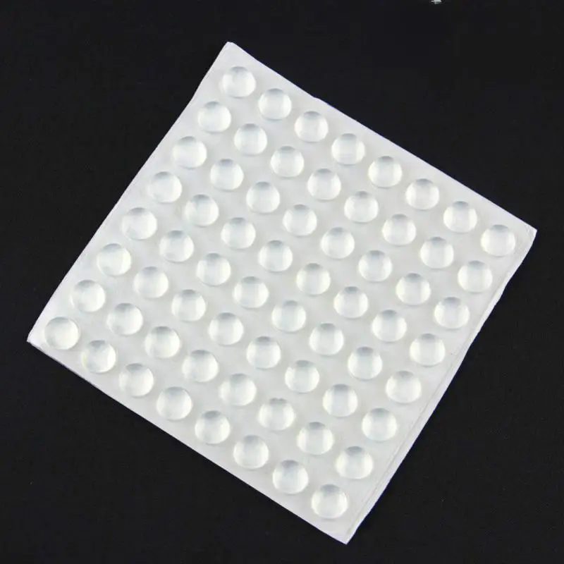 30-100PCS paraurti della porta dell'armadio di varie dimensioni di materiale siliconico per armadio da cucina ammortizzatore autoadesivo per tappo della porta