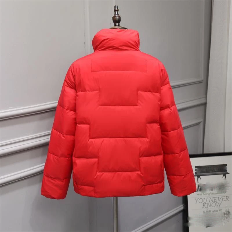 Autumn Winter Cotton Vest Women Ladies Casual Waistcoat Female Long sleeve down jacket Jacket Slim Fit Warm Puffer Coat