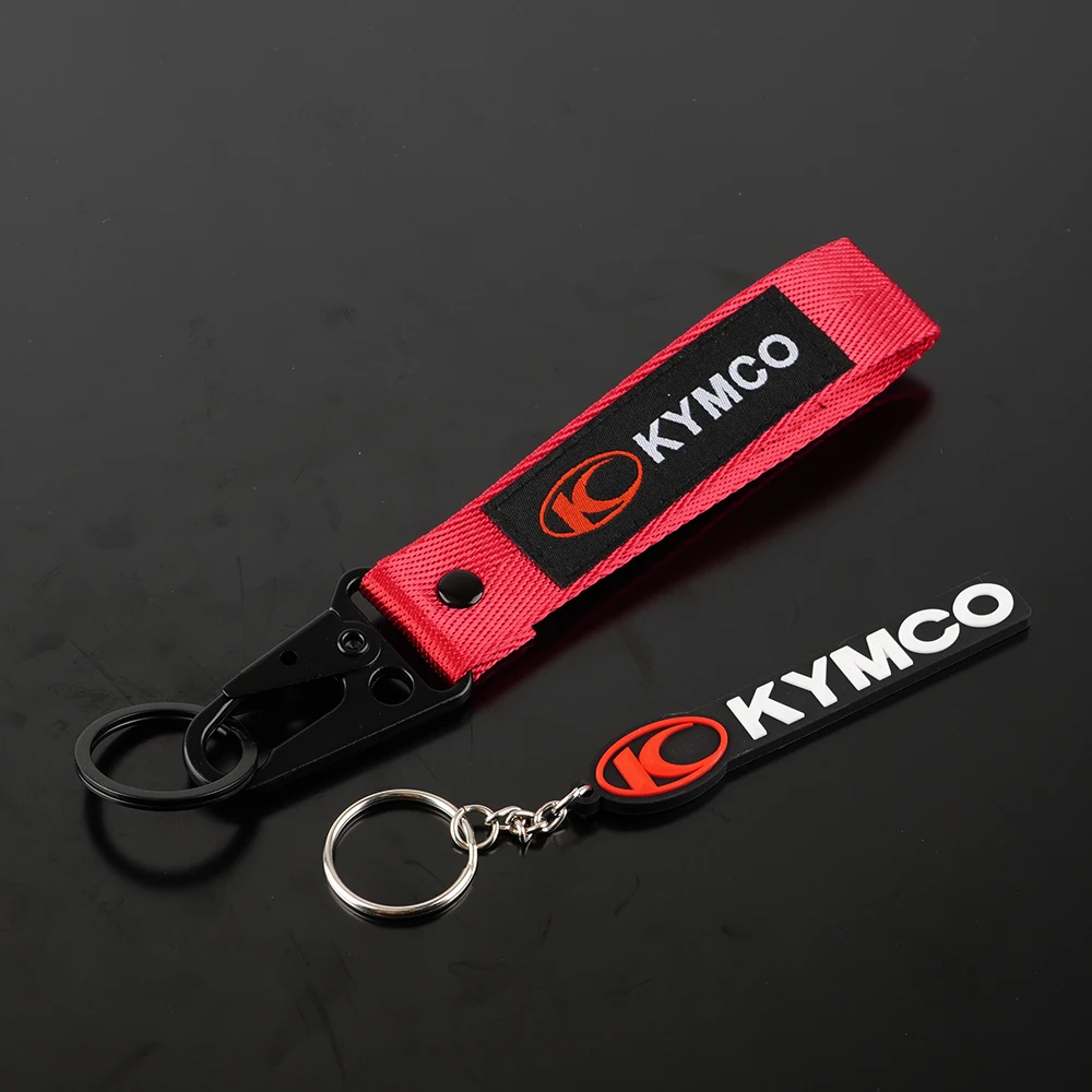 For KYMCO AK550 XCITING 250 300 Downtown 200i 300i 350i 300 350 CT250 CT300 400S 500 Moto Bicycle Keyring Keychain Key Holder