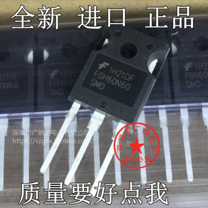 

Mxy 10 шт. FGH60N60SMD TO-3P FGH60N60UFD FGH60N60 TO3P 600 в 60 А полевая остановка IGBT 60N60