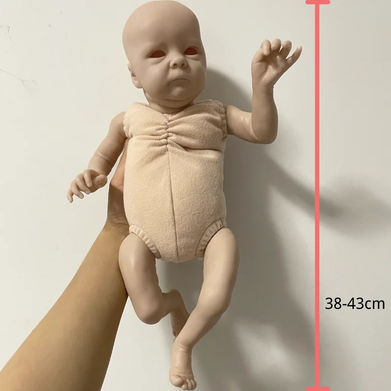 Bebe Reborn Kit Tink Vinyl Unpainted Unfinished Blank Reborn Doll Parts 16 Inches DIY Blank Kits DIY Blank Reborn Kit