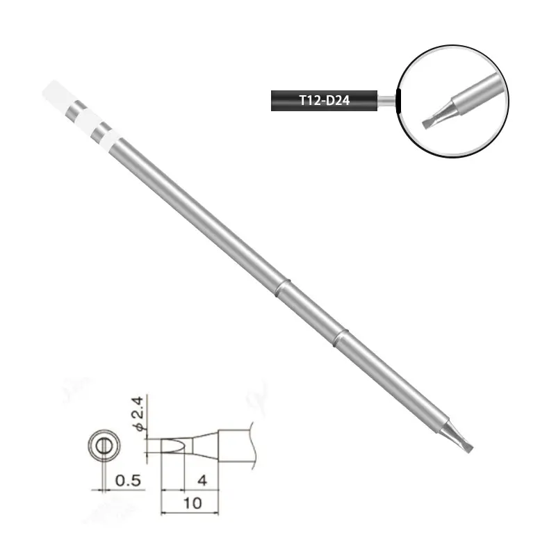 SEQURE-Punta de soldador T12, T12-B2/T12-BC2/T12-C4/T12-D24/T12-I/T12-ILS/T12-K, T12-KU