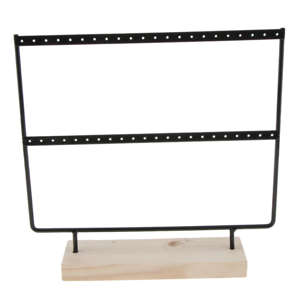 Iron Earrings Rack Jewelry Rack Display for Necklace Earrings Ring Organizer Display Stand Jewelry Organizer Holder Rack