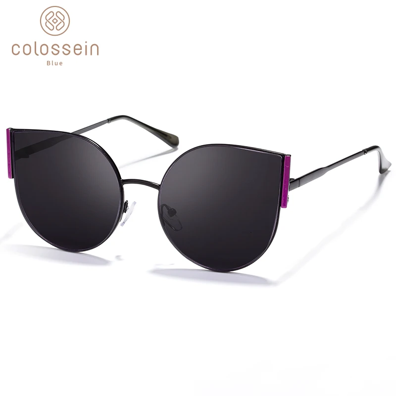 

COLOSSEIN Women Polarized Sunglasses Luxury Fashion Cat Eye Ladies Vintage Brand Designer Female Sun Glasses Oculos UV400