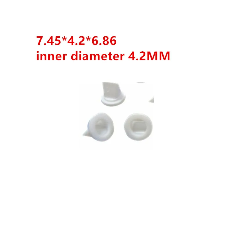 7.45*4.2*6.86 inner diameter 4.2MM silicone rubber valve medical equipment one-way duckbill valve