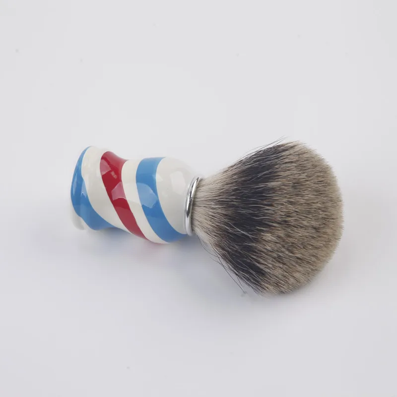 ArtSecret High Grade SV-506 Barber Shop Shaving Brush Yaqi Stencil For Mustache And Beard For Face Shaving Badger Support