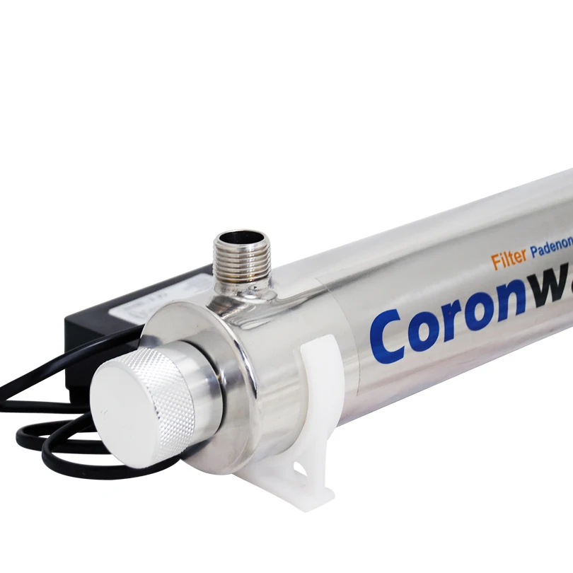 CE do sistema UV da desinfecção do esterilizador de Coronwater SS304 2 GPM, RoHS para a purificação da água