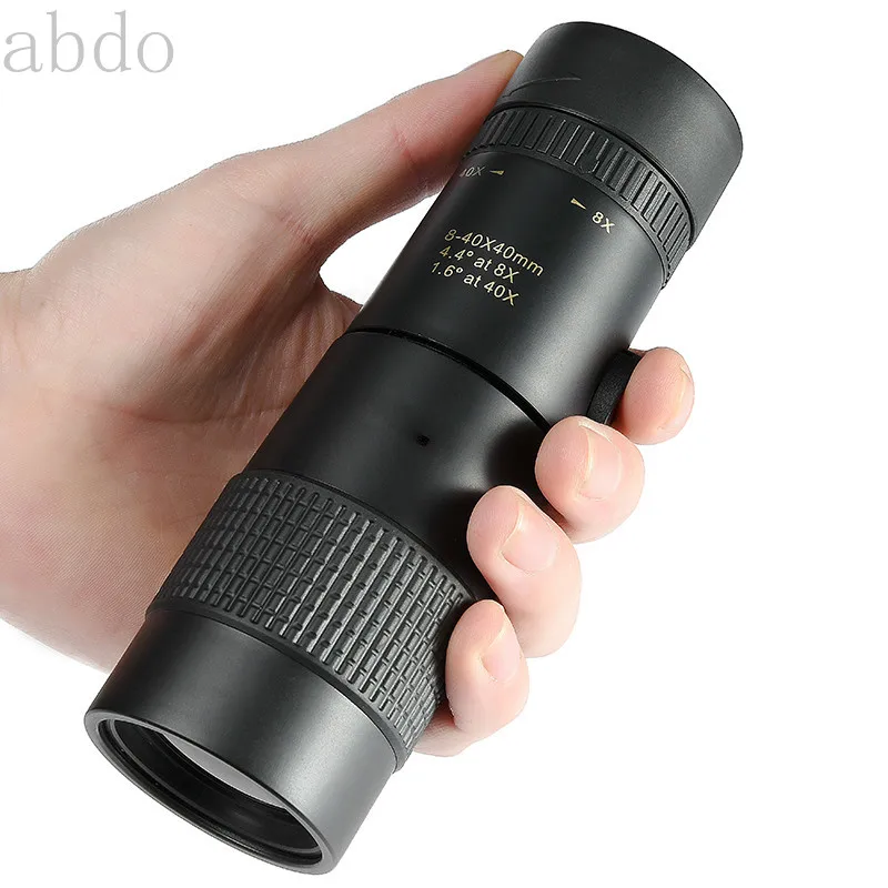 

Powerful 8-40X40 High Zoom Monocular Professional Telescope Portable for Camping Hunting Lll Night Vision Binoculars HD