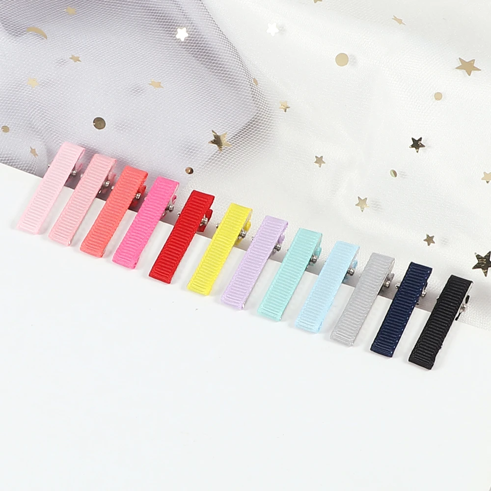 24pcs/Set Candy Colors Alligator Hair Clips 3.5cm/5cm/6cm Hairdressing For Hair Braiding Style Tools Accessories Girls Hair Pin