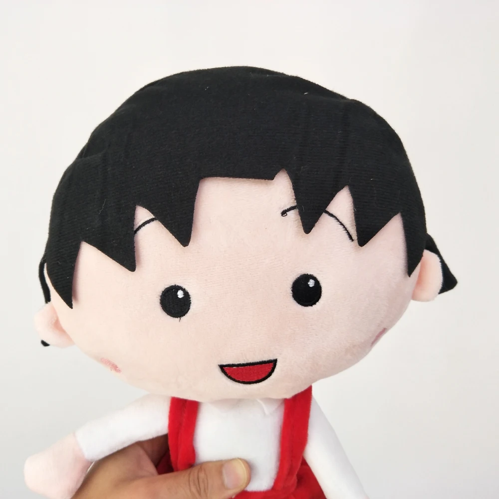 Crianças brinquedos de pelúcia bonito chibi maruko crianças bebê brinquedo de pelúcia menina boneca presente