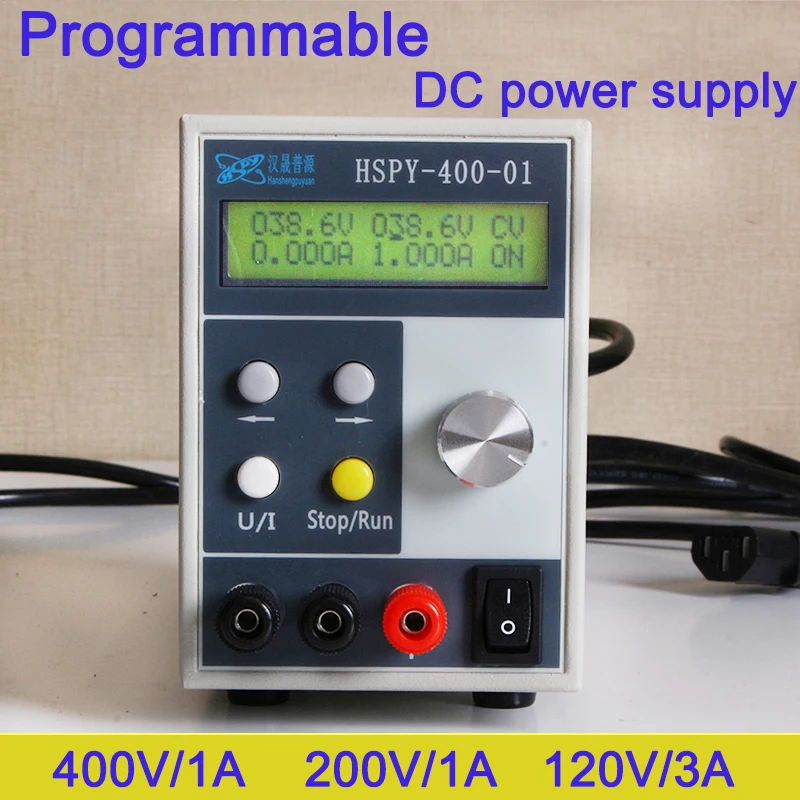 HSPY 1000V 0.1A 1A 0.5A Adjustable Laboratory USB DC Voltage Current Power Supply Voltage Converter Voltmeter Programmable