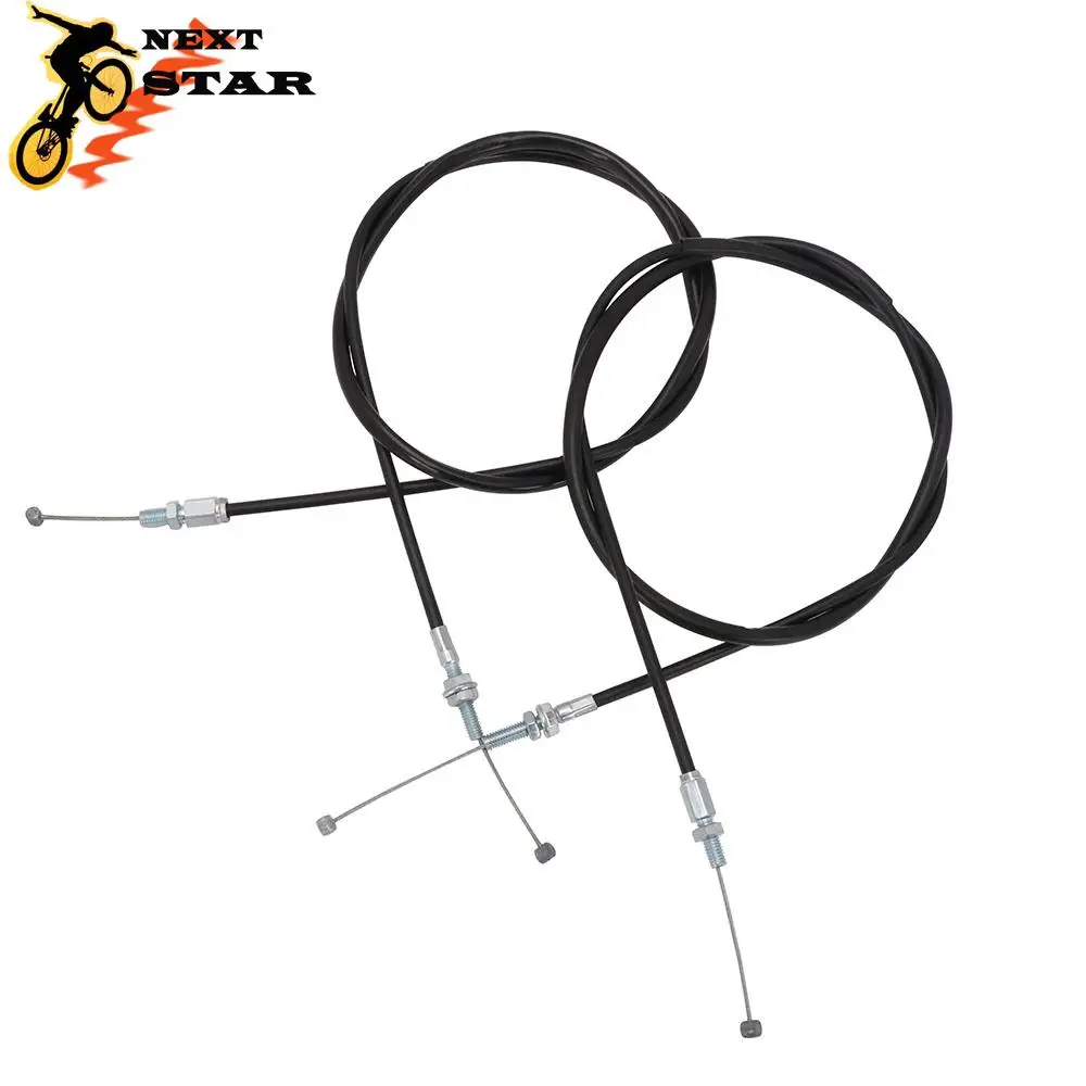 Motorbike FCR Throttle Pull Push Cable Line Wire For For Yamaha Honda KTM Suzuki Kawasaki YZ WR CRF KX RMZ SXF 250R 450R 250F