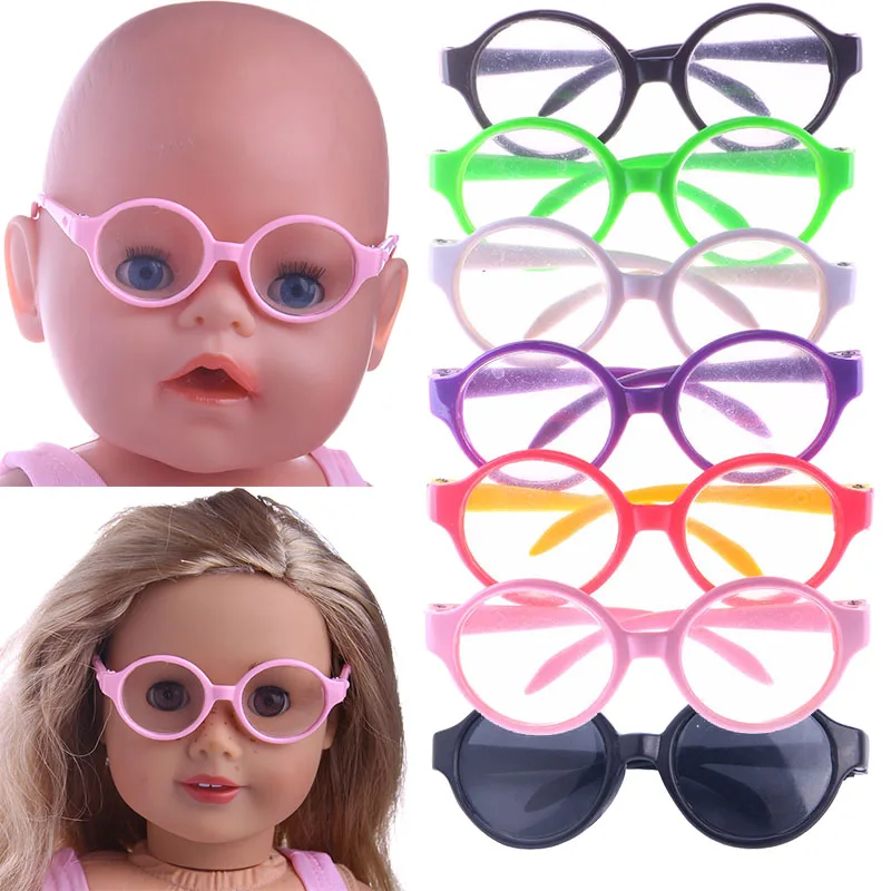 Doll Sunglasses For 18 Inch American Doll 43 cm 45 cm Reborn Baby Doll 40 cm Nenuco 30 cm Doll,Girl Toys,Our Generation