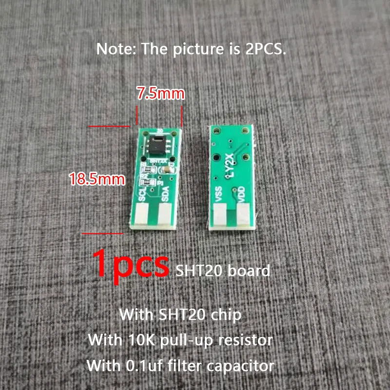 SHT20 Digital Temperature and Humidity Sensor sht20 Thermostat I2C IIC SHT10 SHT11 SHT30 SHT31 SHT35 circuit board module